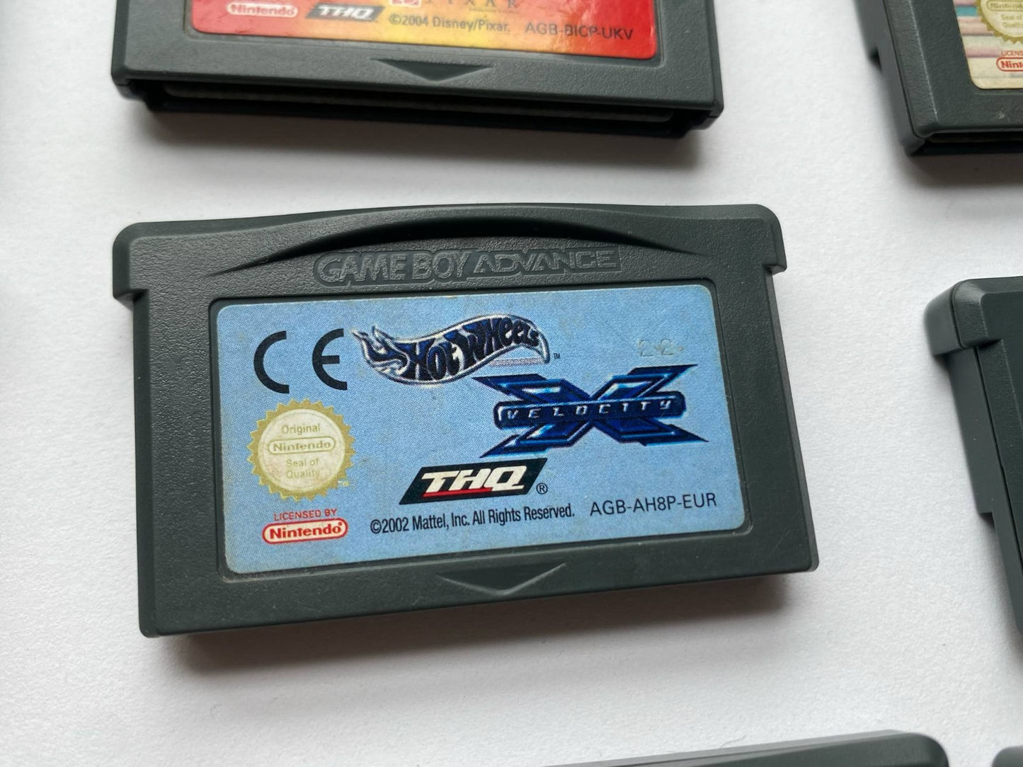 Hot Wheels Velocity Gameboy Advance GBA Game Boy Genuine Original Nintendo Cart