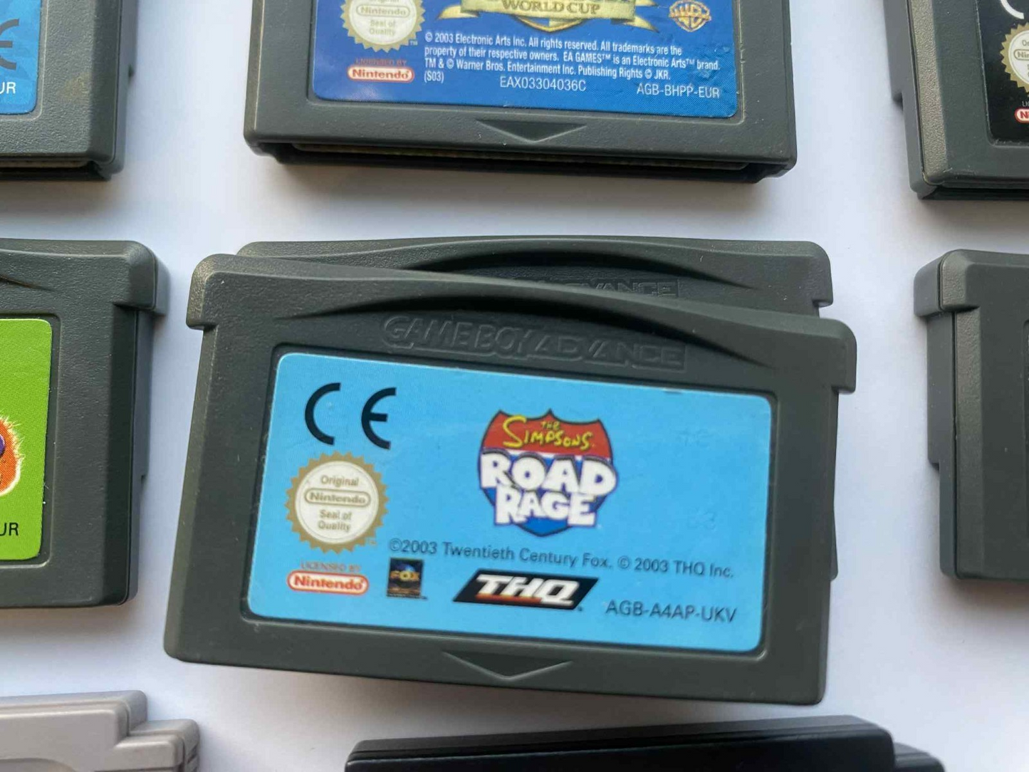Simpsons Road Rage Genuine Nintendo Game Boy Advance GBA