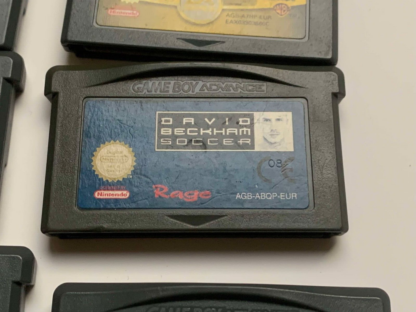 David Beckham Soccer Gameboy Advance GBA Nintendo SP DS Genuine