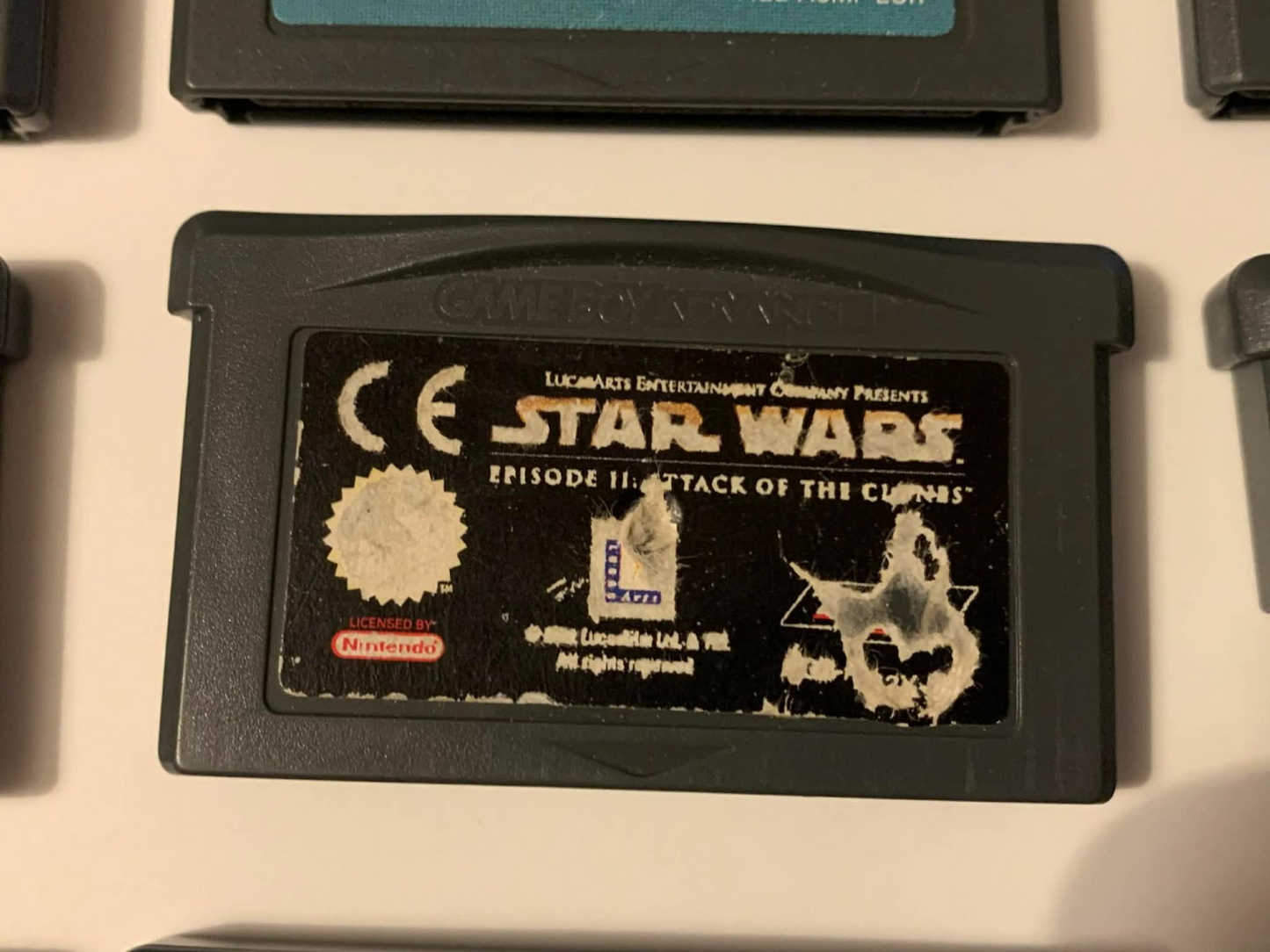 Star Wars Episode II Attack Of The Clones GBA GameBoy Game Boy Advance Cart