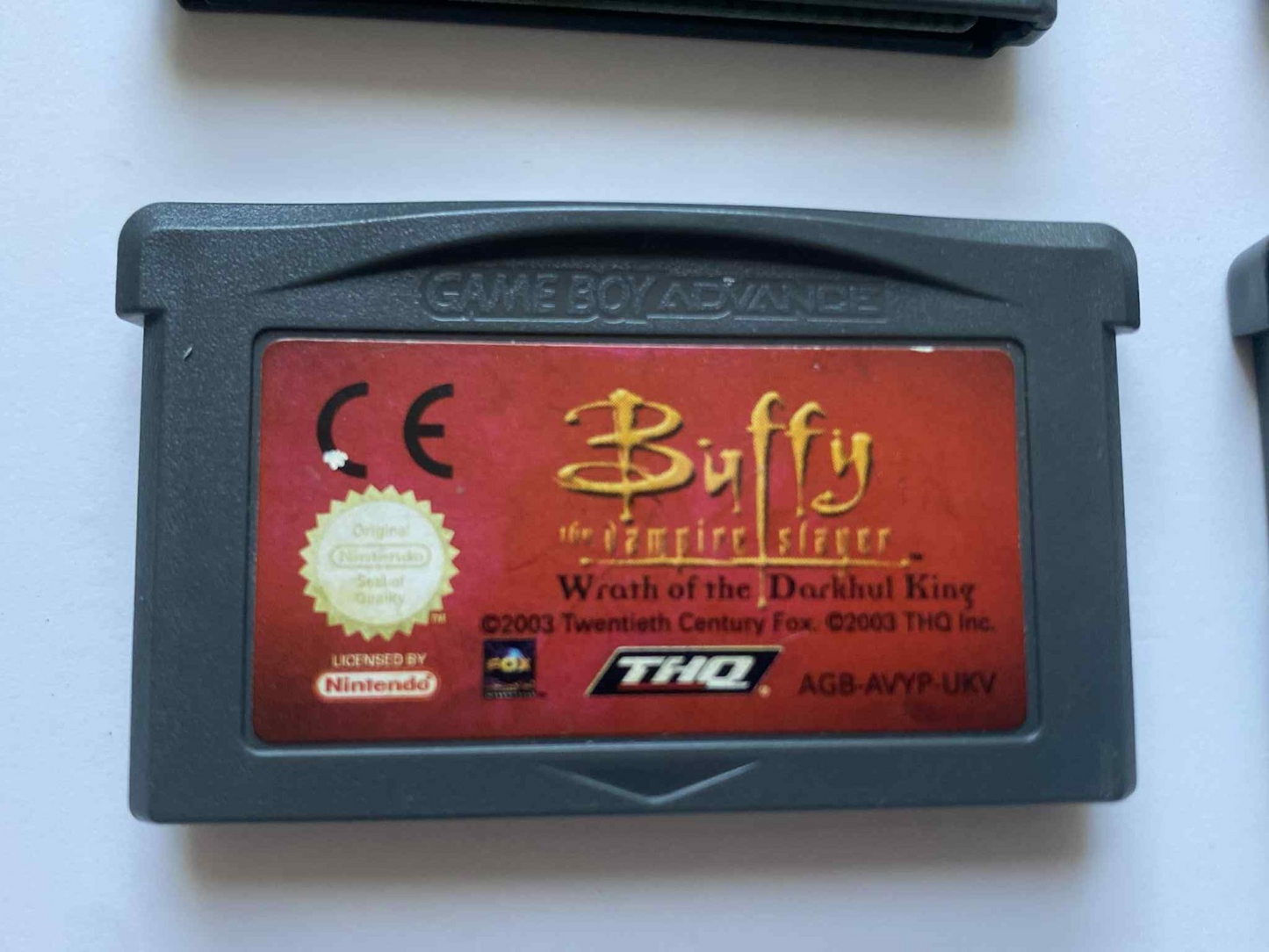 Buffy The Vampire Slayer Wrath Of The Darkhul King Game Boy Advance - Genuine