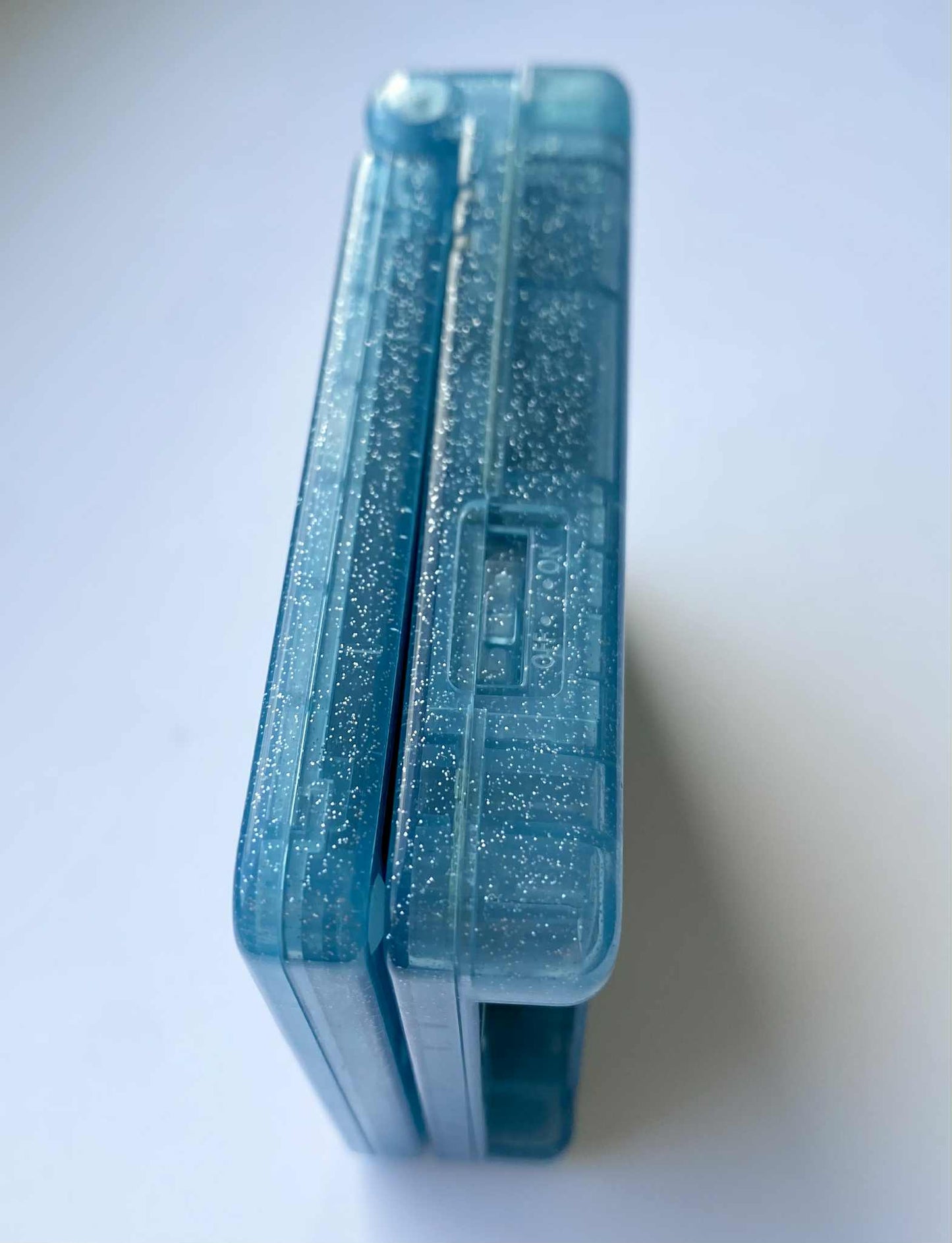 Crystal Glitter Pokemon GBA SP Console Refurbished Nintendo GameBoy Game Boy Advance SP Original Front-Lit AGS-001 Screen.