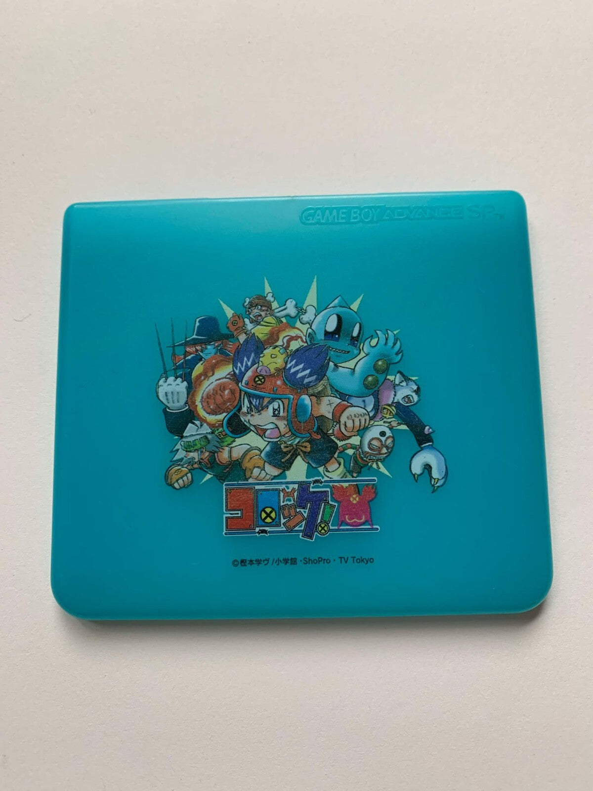 GBA Korokke Game! Blue Top Shell Cover for Game Boy Advance SP Japan Rare Mint
