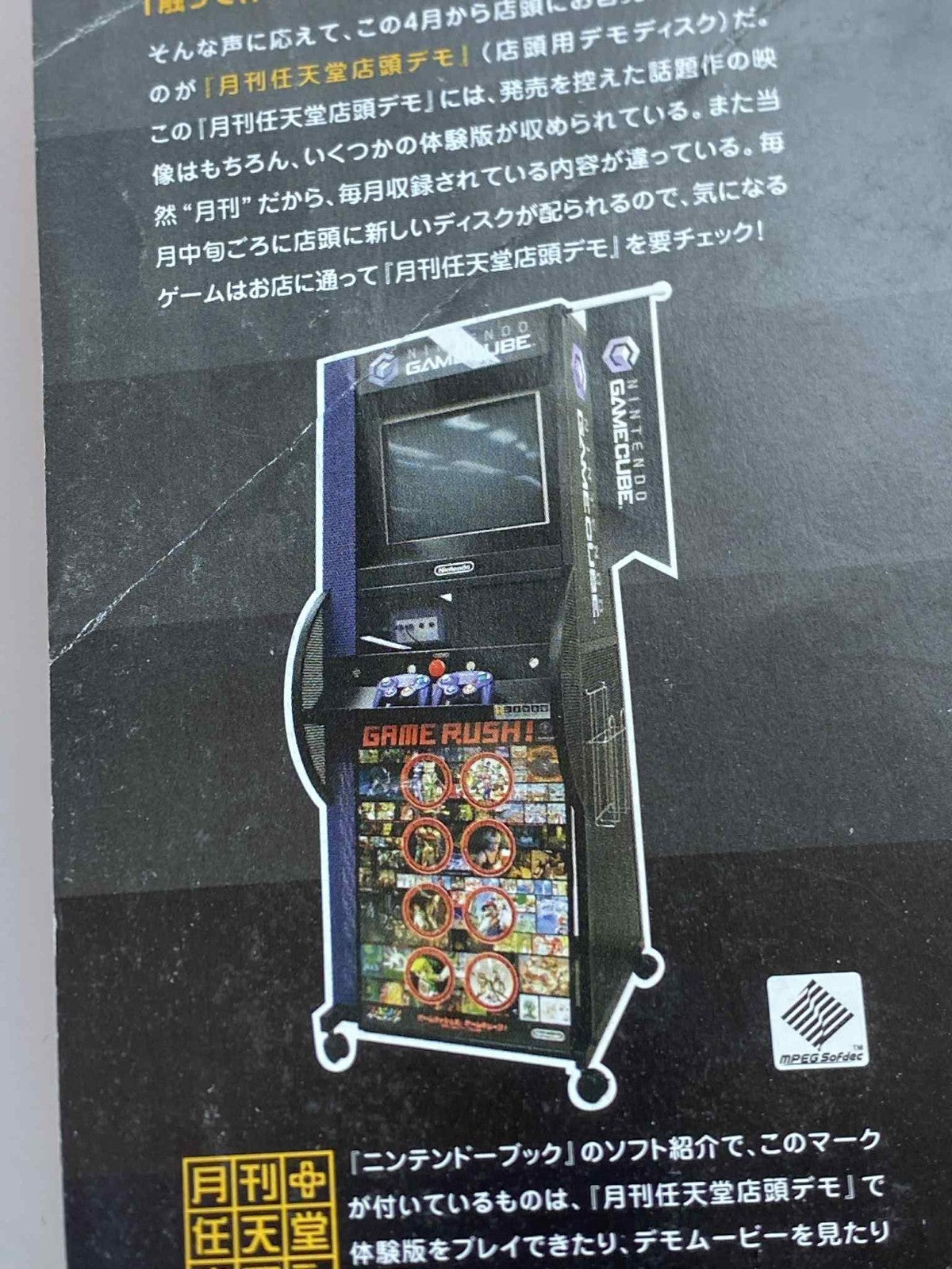 Nintendo Book (Autumn 2002) No DVD Japanese Brochure GameBoy GameCube Advert Art