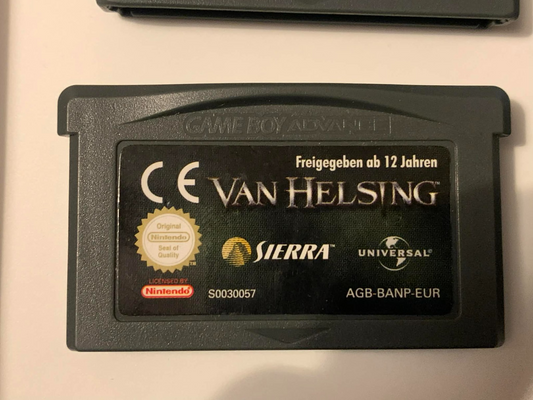 Vanhelsing GBA GameBoy Game Boy Advance Genuine Nintendo Cart