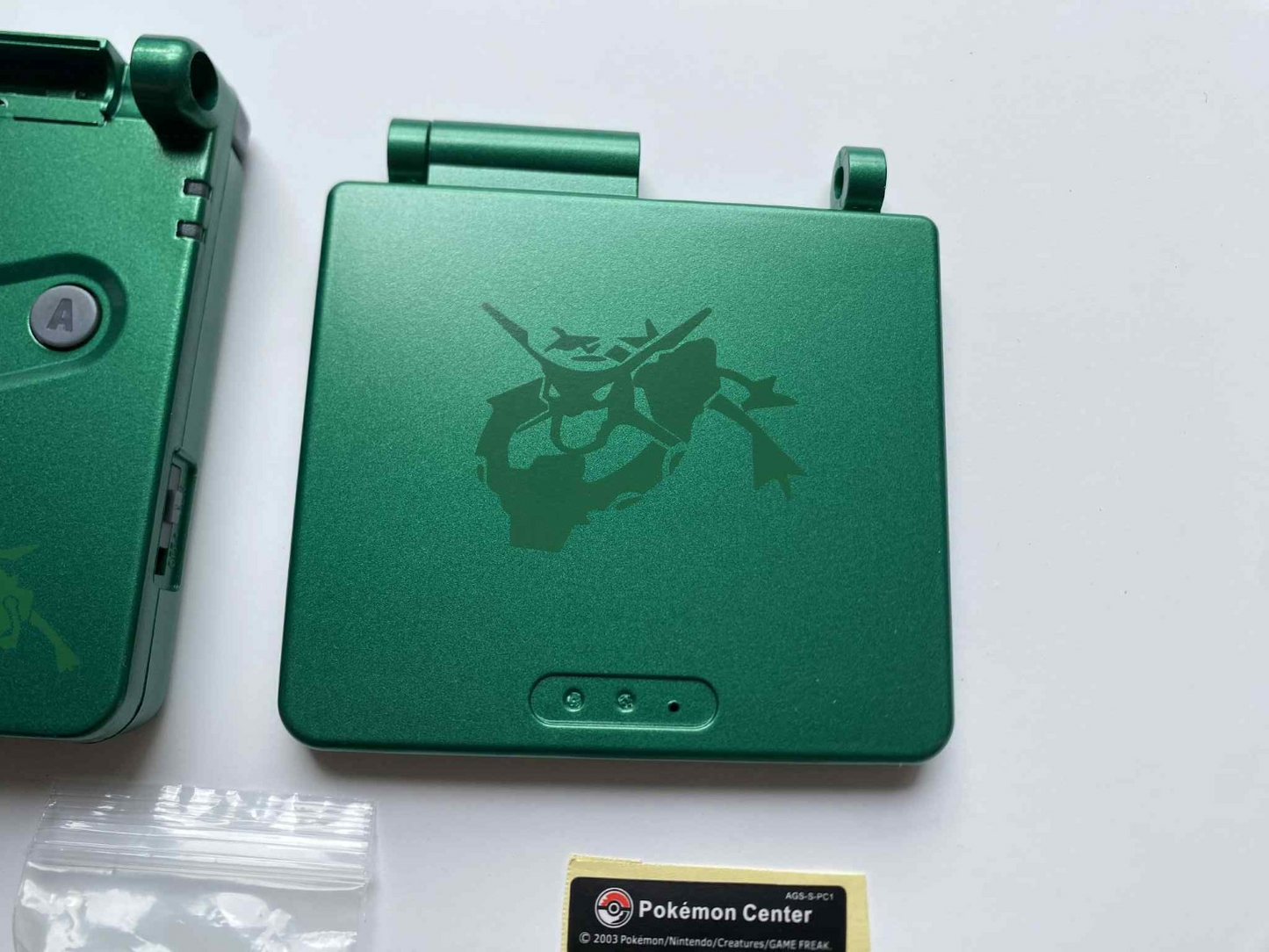 Nintendo Rayquaza Pokemon Shell Game Boy Advance SP Replacement Housing GBA