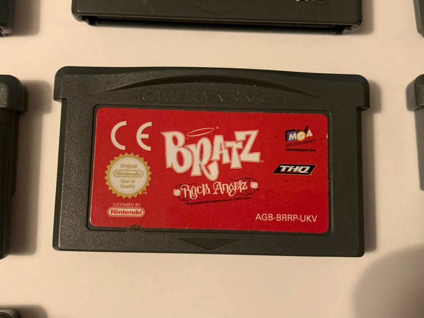 Bratz Rock Angelz GBA GameBoy Game Boy Advance Genuine Nintendo Cart