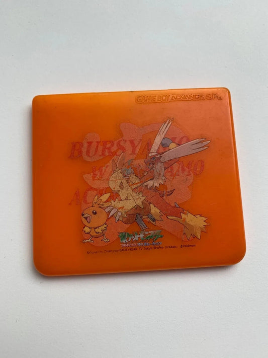 Nintendo Game Boy Advance GBA SP Hard Cover Pokemon Torchic Combusken Limited