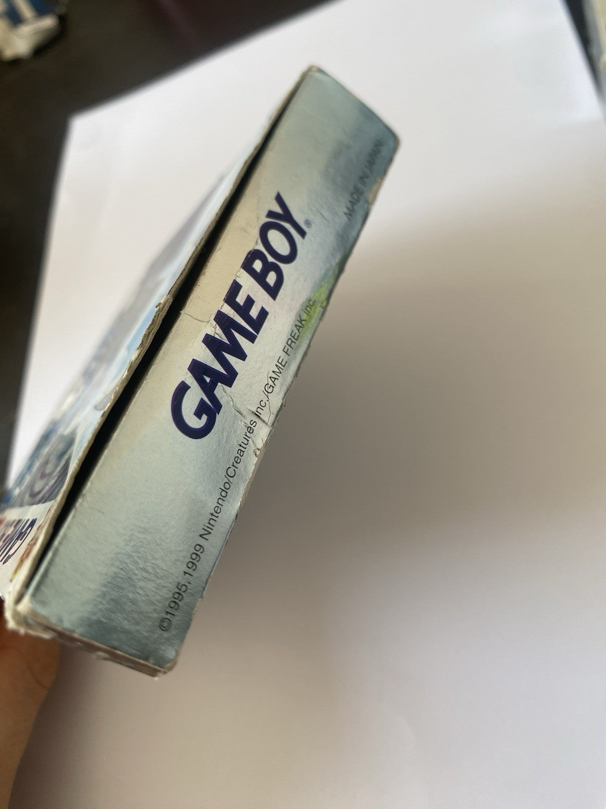 Nintendo Gameboy Color Pokemon Silver Japanese Cardboard Box Only Lugia UK