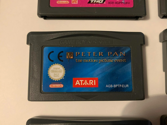 Peter Pan GBA GameBoy Game Boy Advance Genuine Nintendo Cart