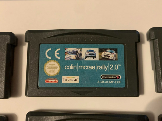 Colin Mcrae Rally 2.0 GBA GameBoy Game Boy Advance Genuine Nintendo Cart