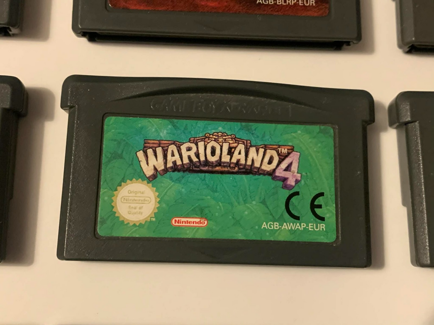 Wario land 4 GBA GameBoy Game Boy Advance Genuine Nintendo Cart