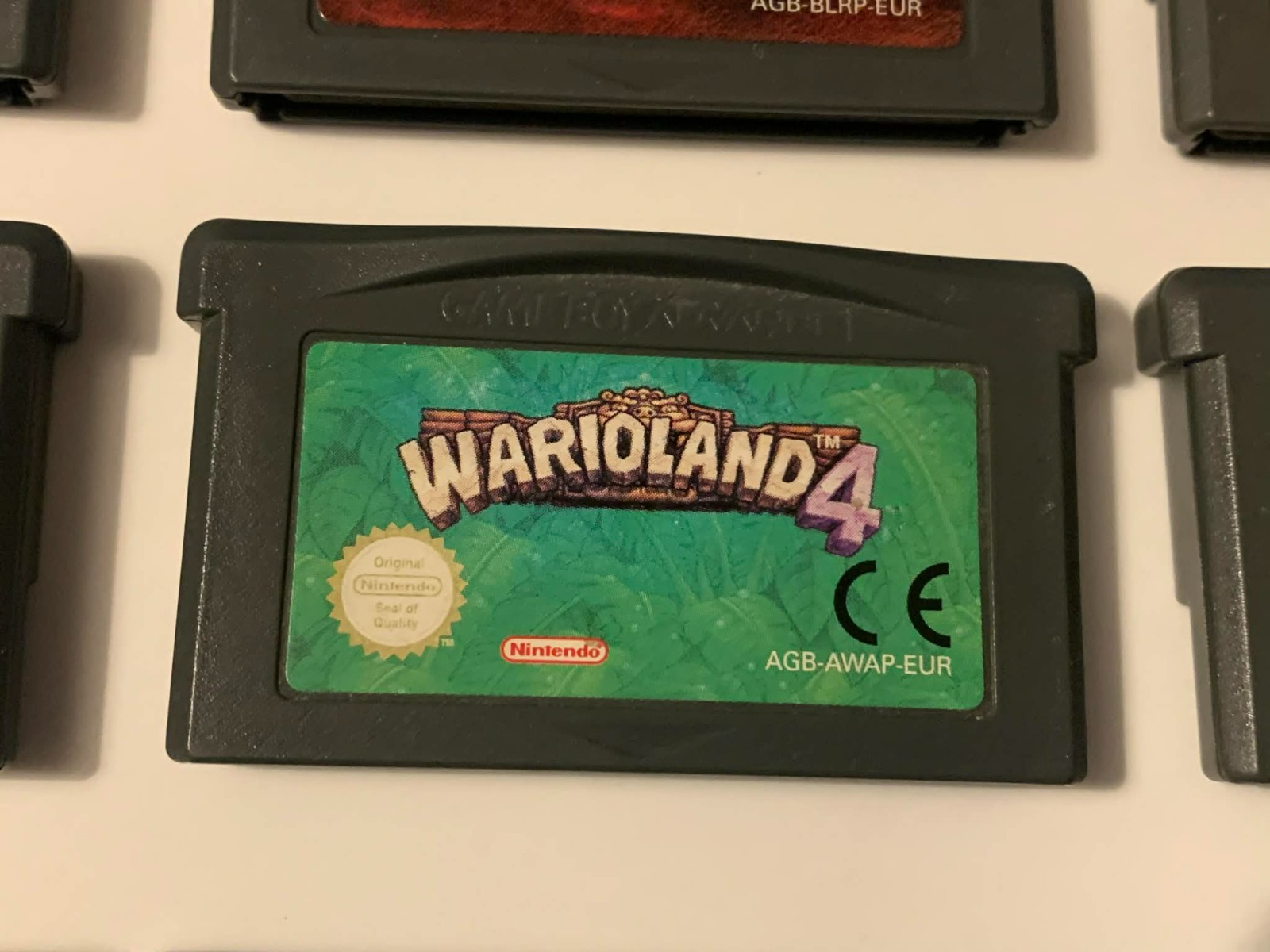 Wario land 4 GBA GameBoy Game Boy Advance Genuine Nintendo Cart