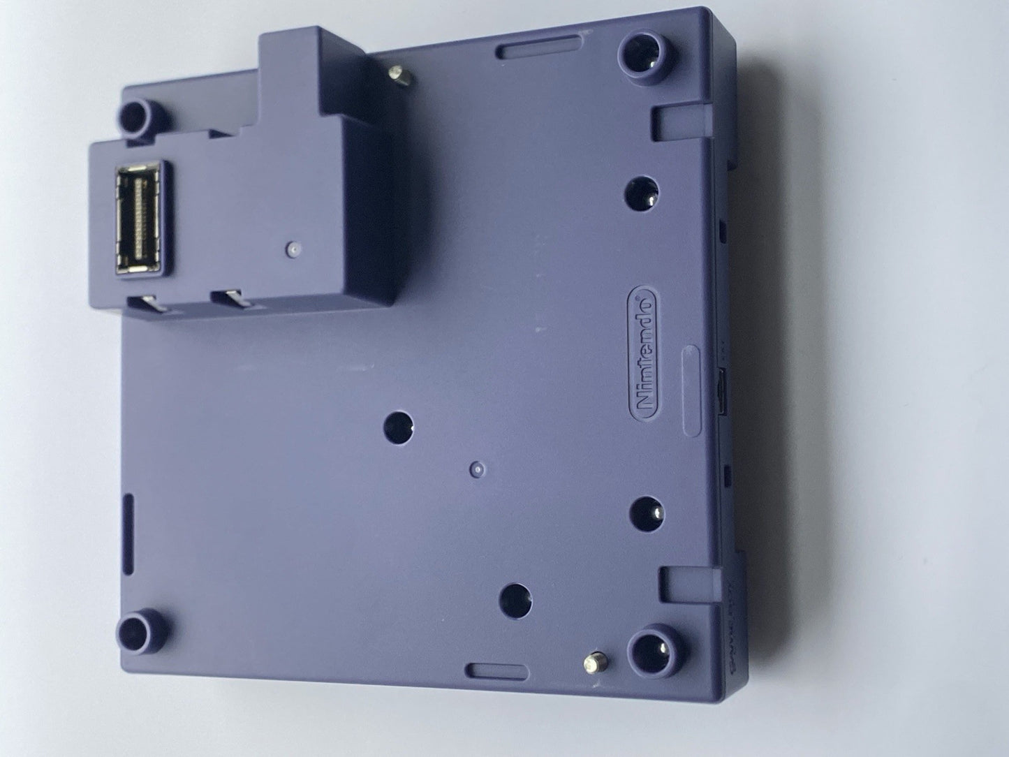 Official Nintendo Gamecube Gameboy Player Purple Indigo Violet DOL-017 No Disc