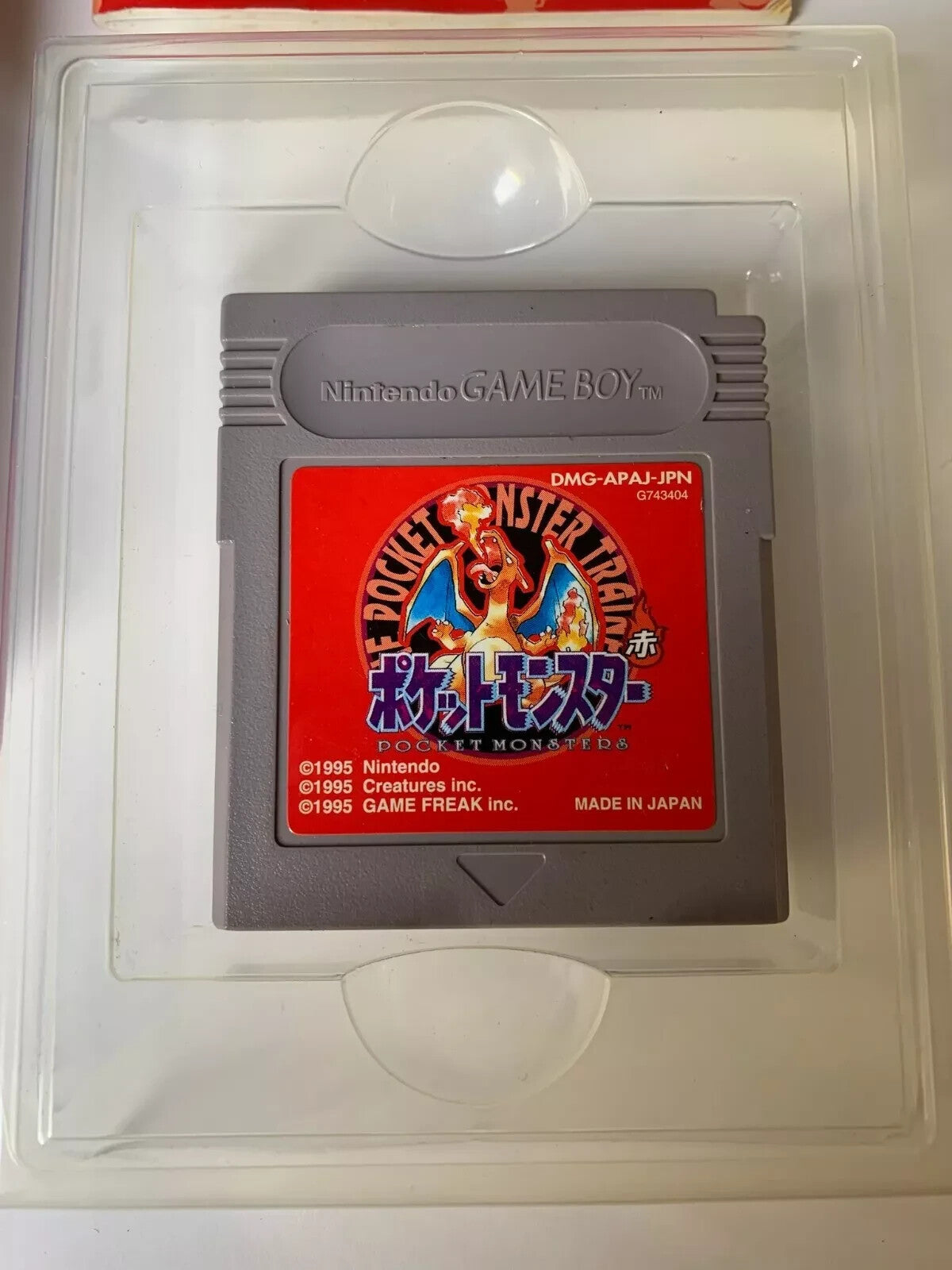 Nintendo Game Boy Pokemon Red Japanese Japan Import NTSC-J Boxed & Complete Good