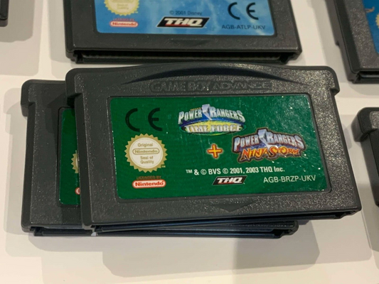Power Rangers Dino Thunder & Ninja Storm GBA 2 IN 1