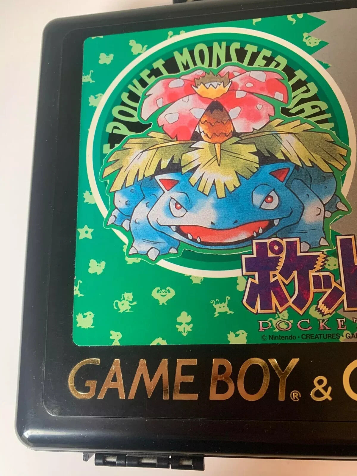 Charizard Venusaur Pokemon Nintendo Case Bag for GameBoy DMG, Pocket & Colour