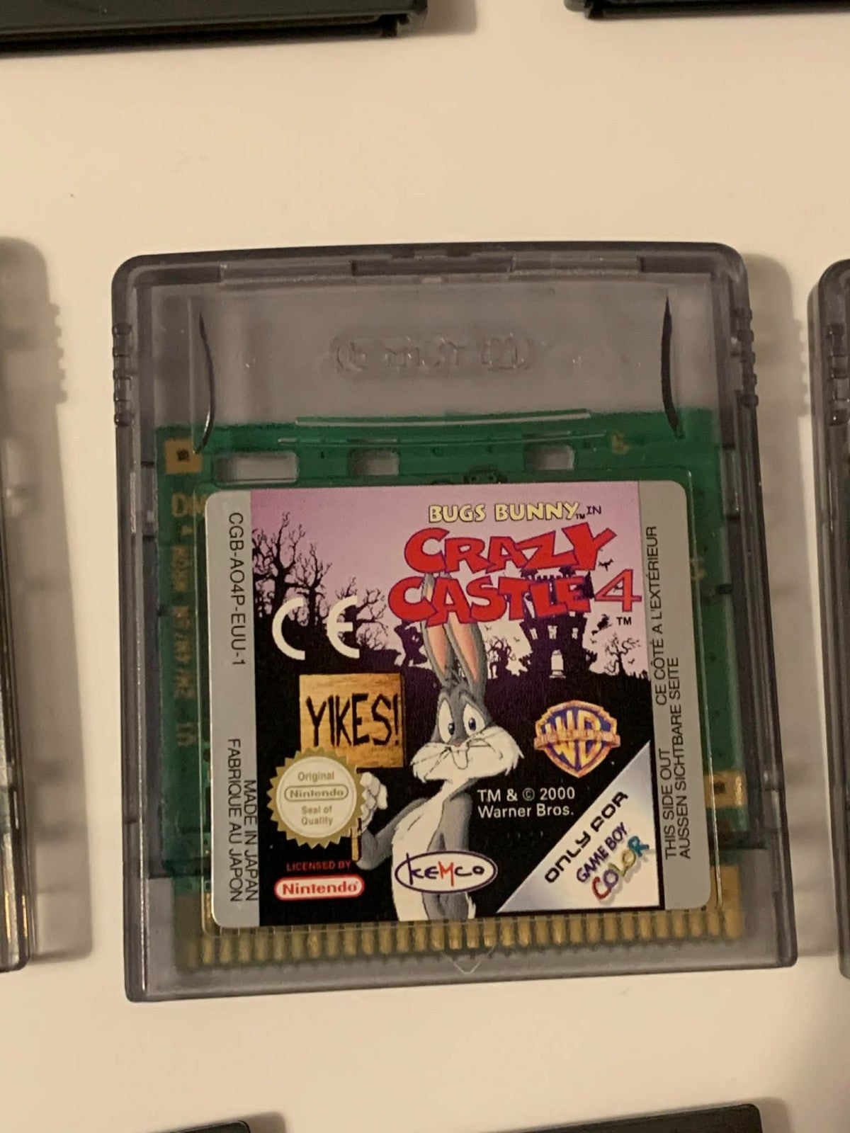 Crazy Castle 4 Game Boy Color GBA GameBoy Genuine Nintendo Cart