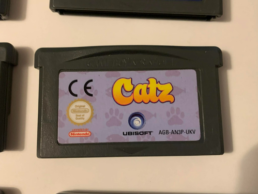 Catz GBA GameBoy Game Boy Advance Genuine Nintendo Cart