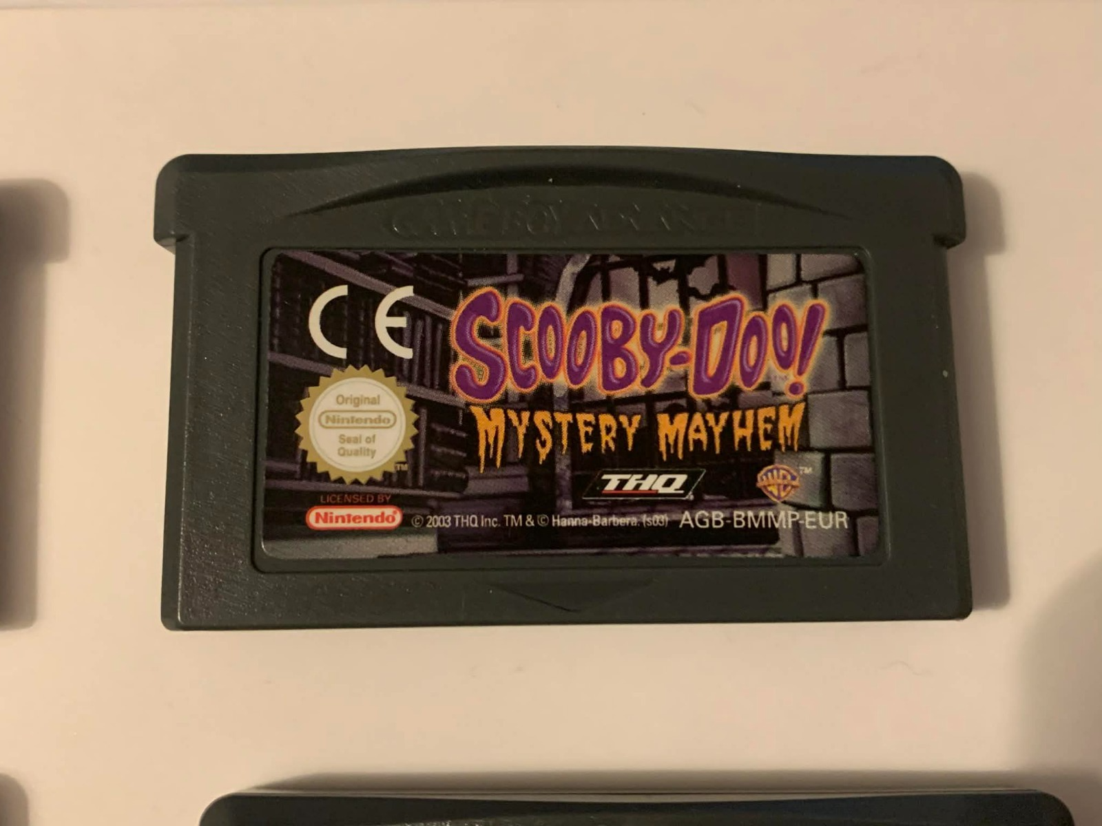 Scooby Doo! Mystery Mayhem GBA GameBoy Game Boy Advance Genuine Nintendo Cart