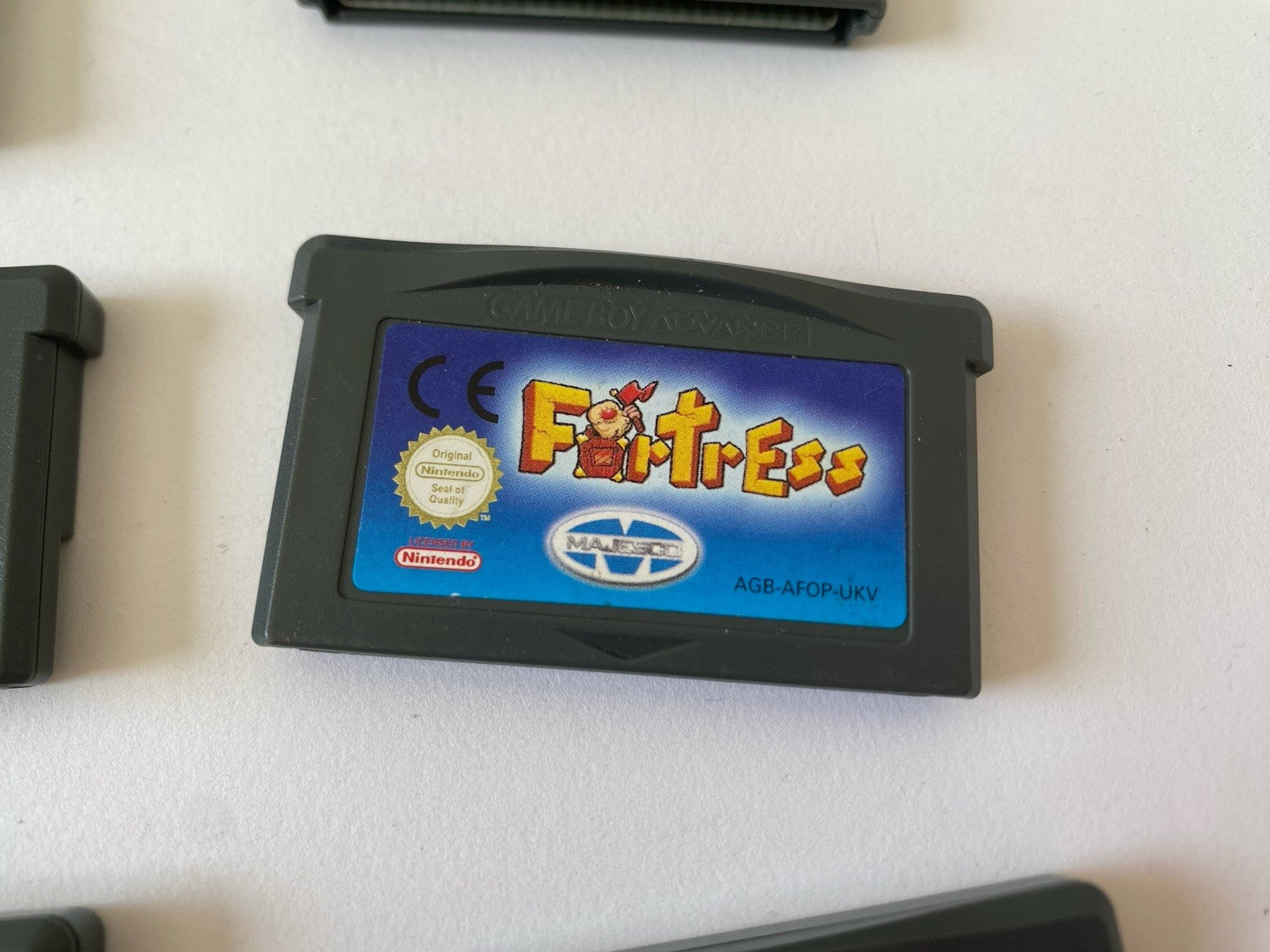 Game Boy Advance Game Cartridge FORTRESS Genuine Nintendo