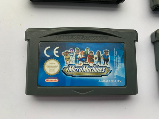 Micro Machines GBA GameBoy Advance SP Nintendo Genuine