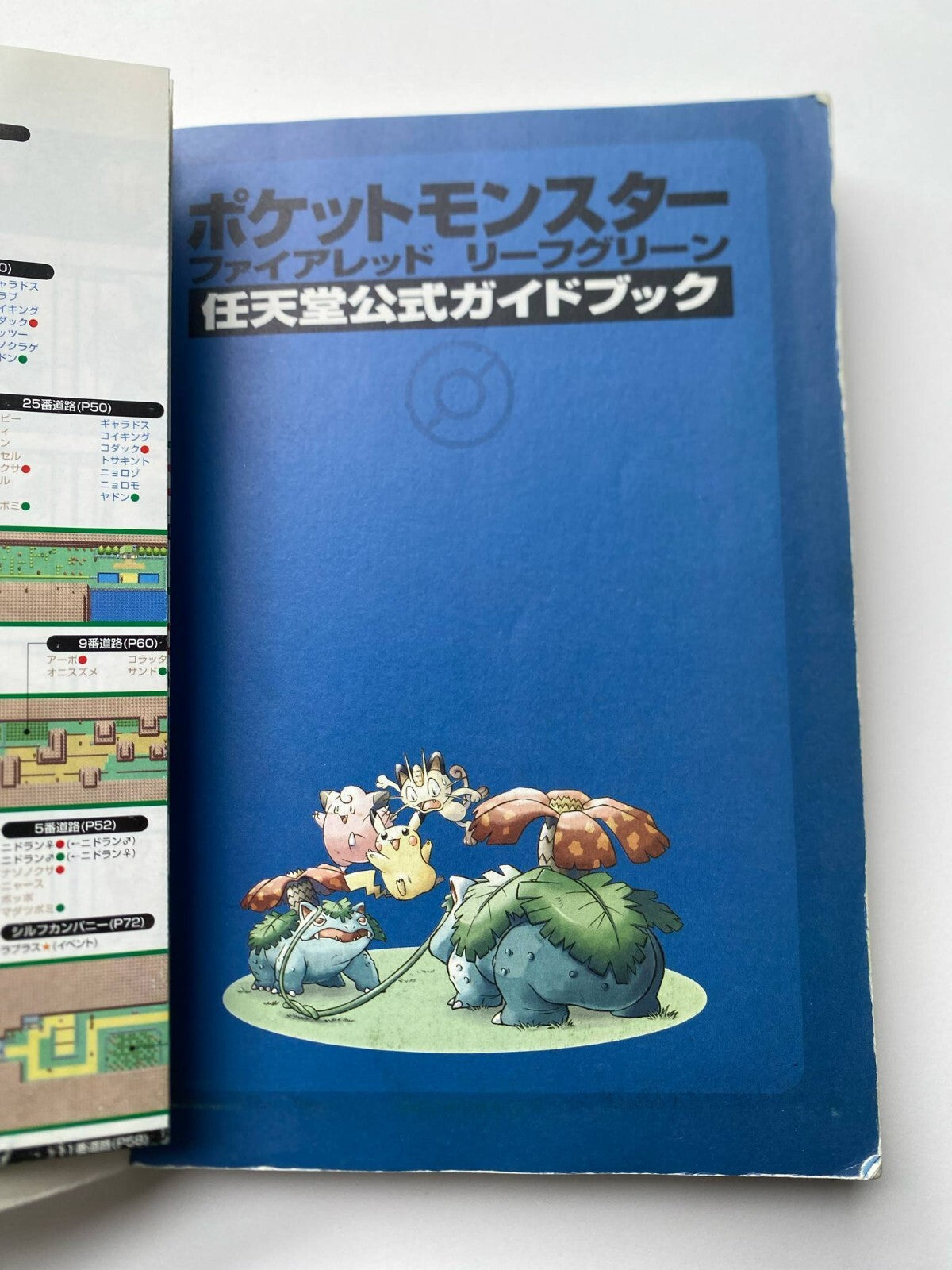 Pokemon Fire Red Leaf Green Official Guide Book Nintendo GameBoy Strategy Maps