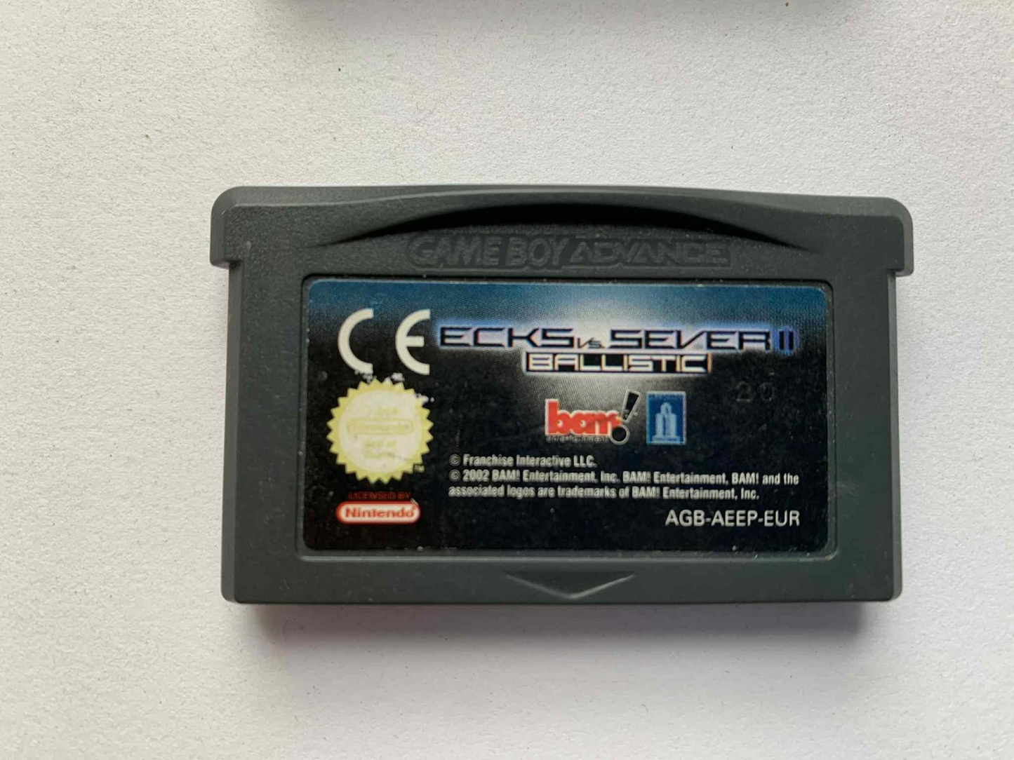 Ecks vs Sever II 2 Ballistic - Game Boy Advance GBA - Cart only - Genuine