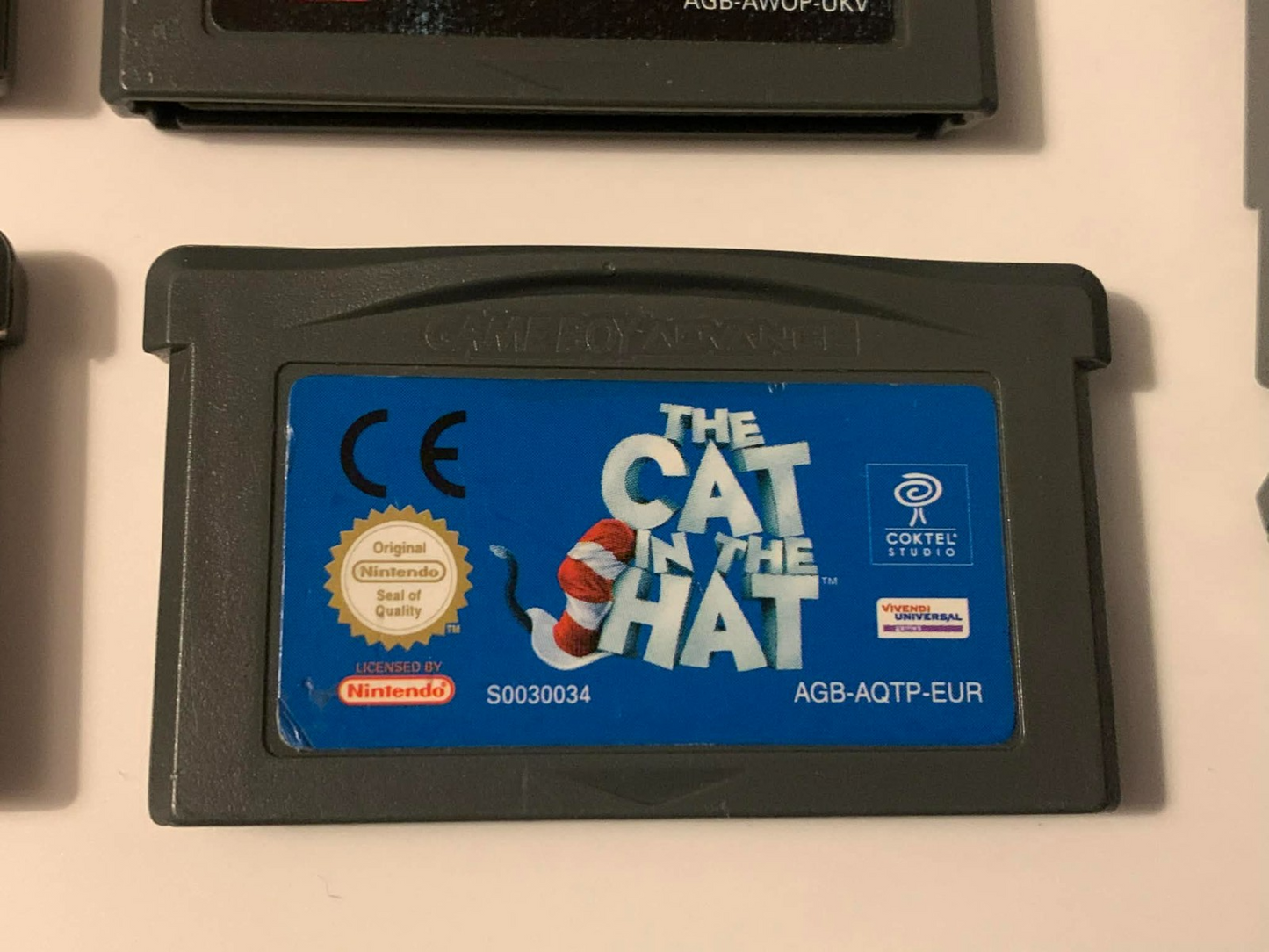 The Cat In The Hat GBA GameBoy Game Boy Advance Genuine Nintendo Cart