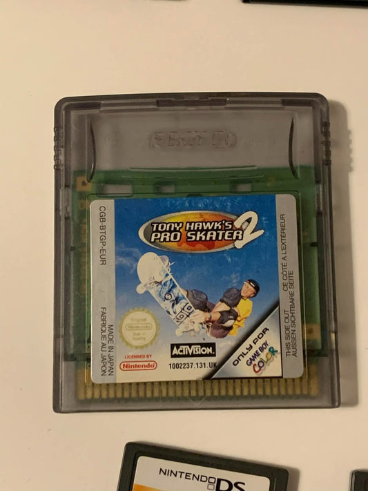 Tony Hawk's Pro Skater 2 Game Boy Color GBA GameBoy Genuine Nintendo Cart