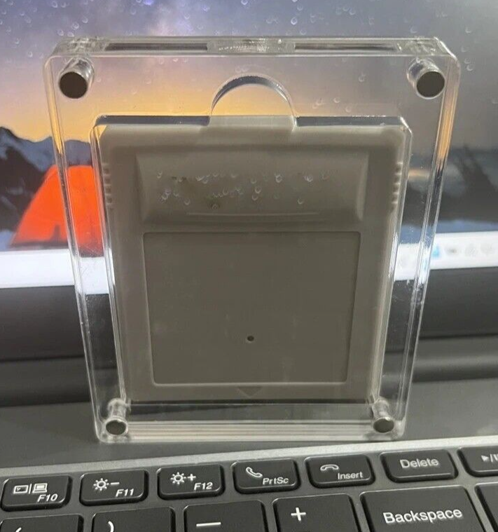 GameBoy Colour DMG Game Cart Magnetic Acrylic Display Case Box High Quality UK