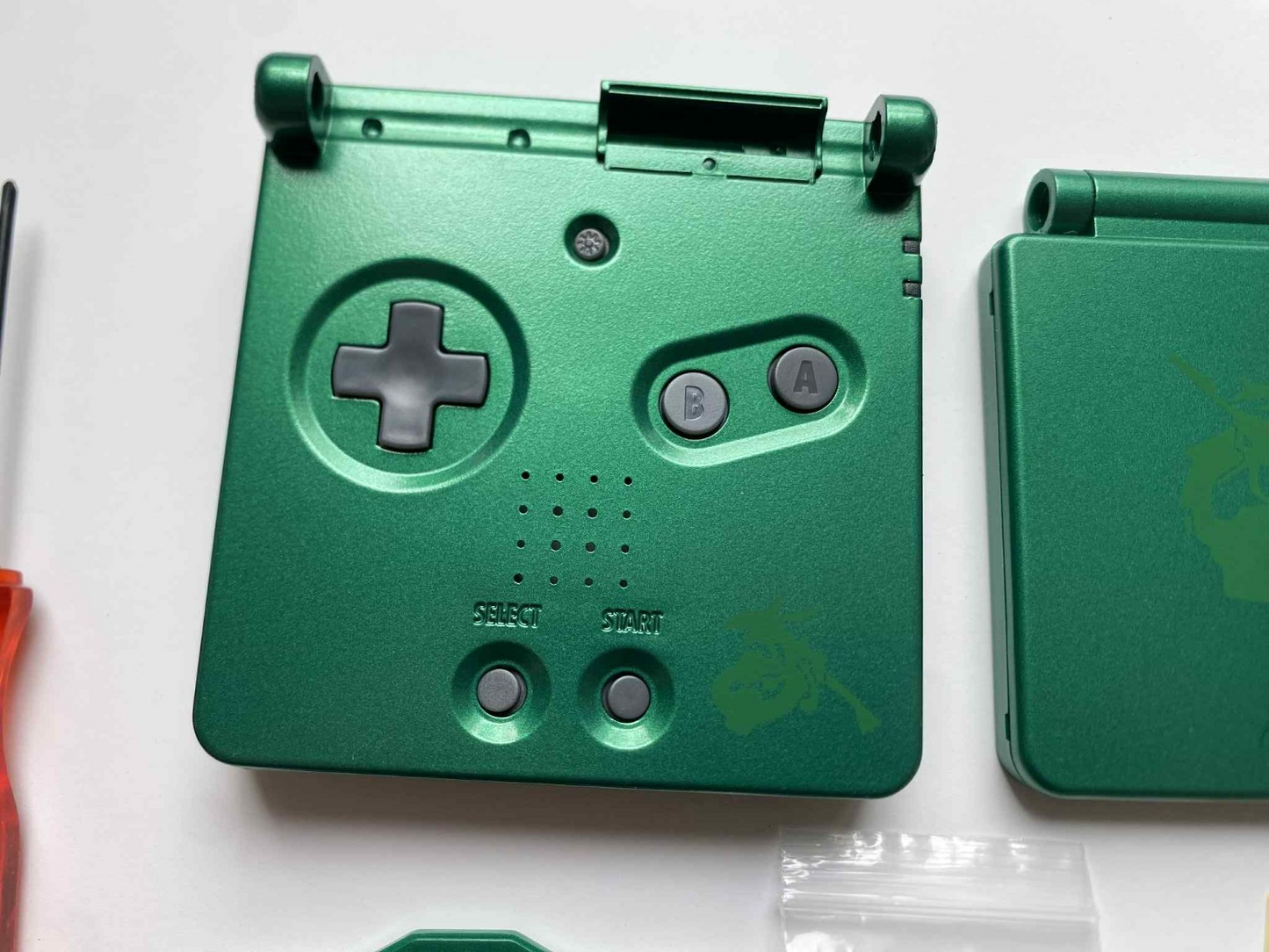 Nintendo Rayquaza Pokemon Shell Game Boy Advance SP Replacement Housing GBA