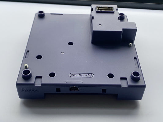 Official Nintendo Gamecube Gameboy Player Purple Indigo Violet DOL-017 No Disc