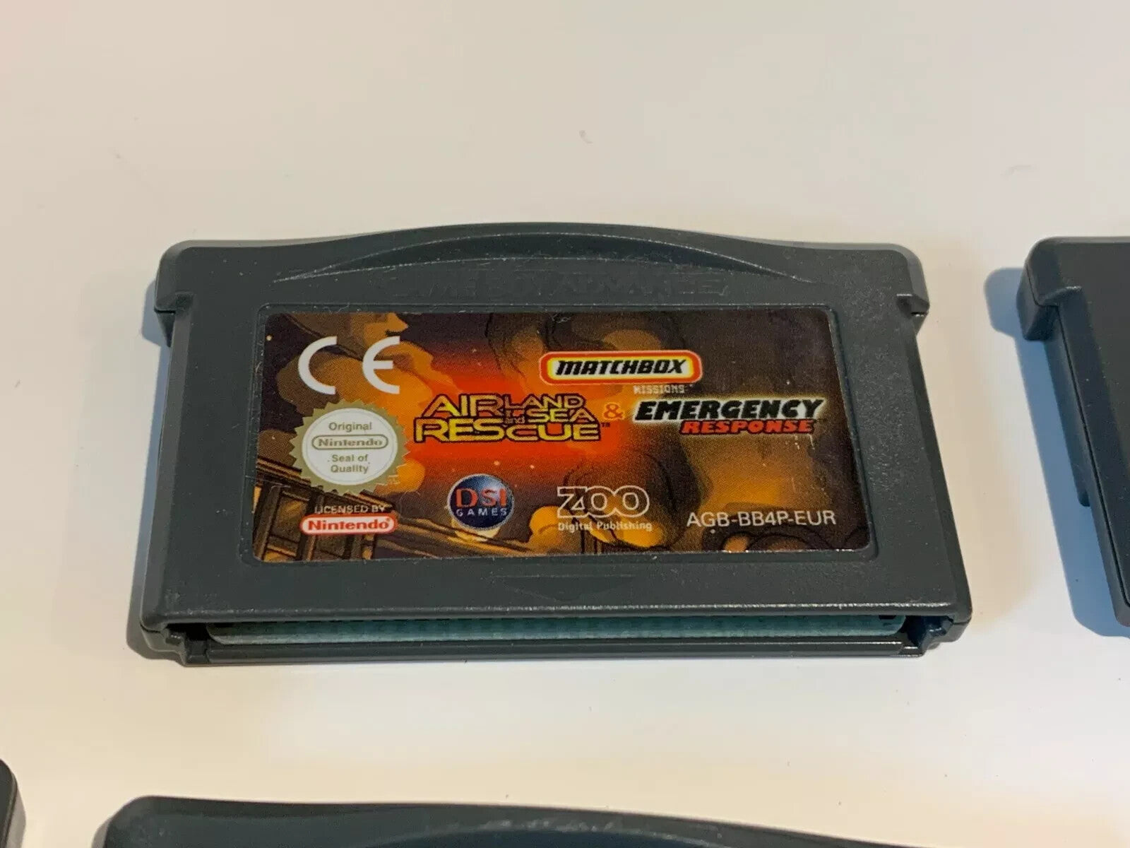 GBA MATCHBOX MISSIONS AIR LAND + SEA RESCUE EMERGENCY RESPONSE Game Boy Advance