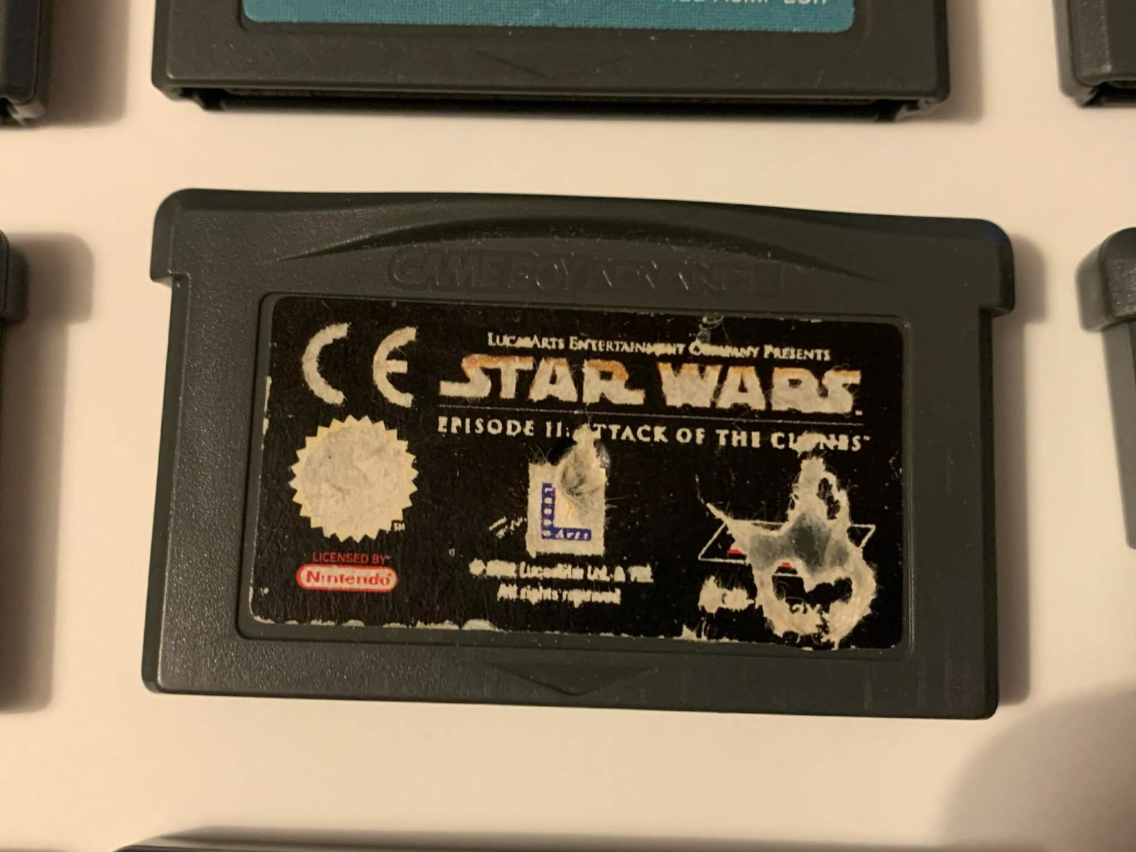 Star Wars Episode II Attack Of The Clones GBA GameBoy Game Boy Advance Cart