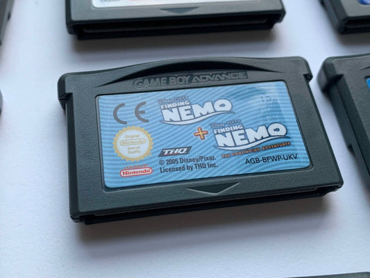 Finding Nemo + Continuing Adventures 2 in 1 Disney Pixar Nintendo GBA Game