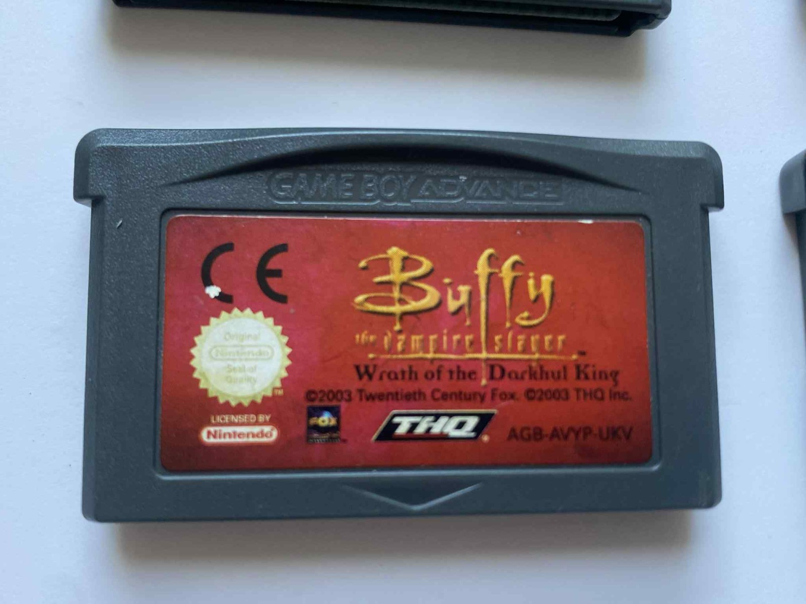 Buffy The Vampire Slayer Wrath Of The Darkhul King Game Boy Advance - Genuine