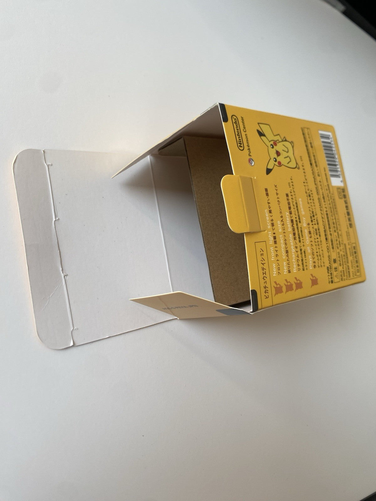 Pikachu Pokemon Gameboy Advance SP Replacement GBA SP Box & Insert High Quality