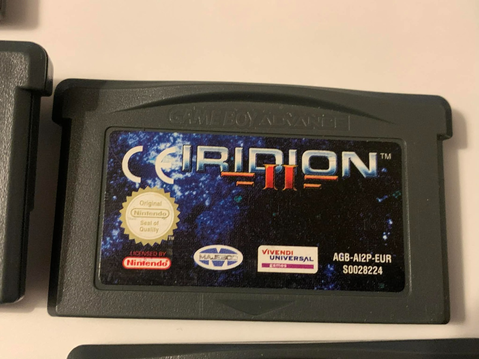 Iridion II 2 GBA GameBoy Game Boy Advance Genuine Nintendo Cart