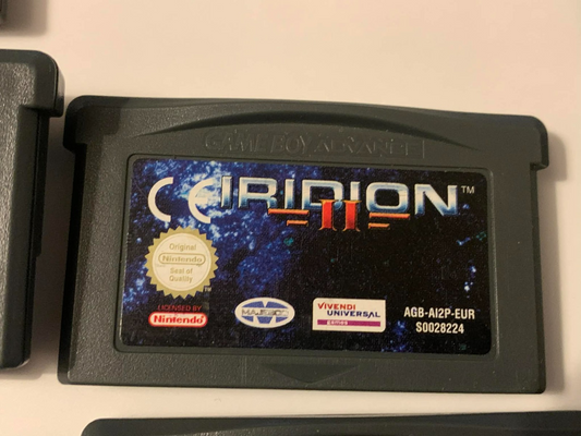 Iridion II 2 GBA GameBoy Game Boy Advance Genuine Nintendo Cart