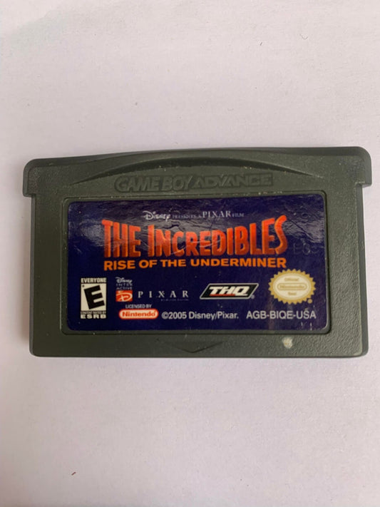 The Incredibles: Rise of the Underminer - Cart Only - GBA 