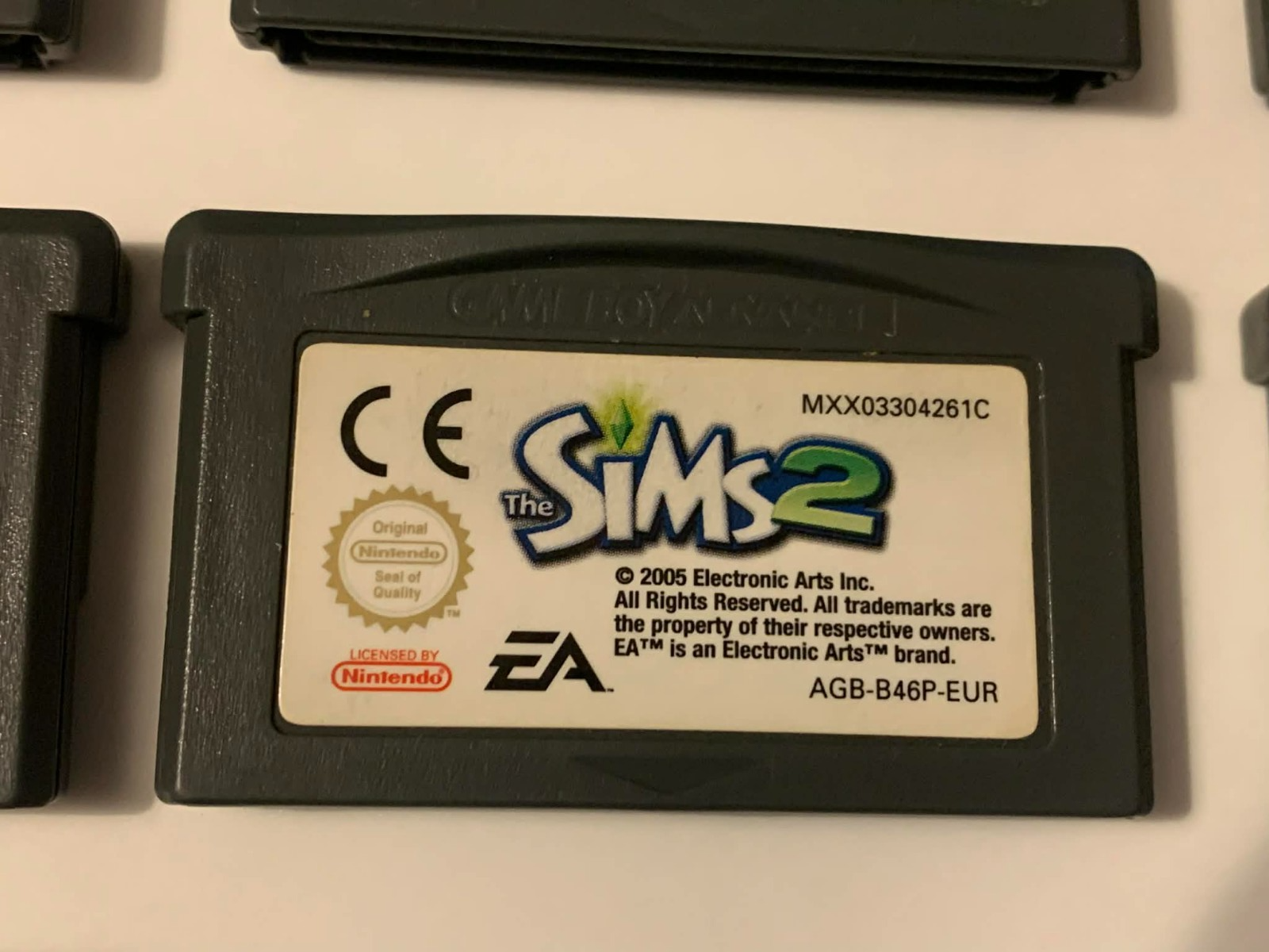 The Sims 2 GBA GameBoy Game Boy Advance Genuine Nintendo Cart