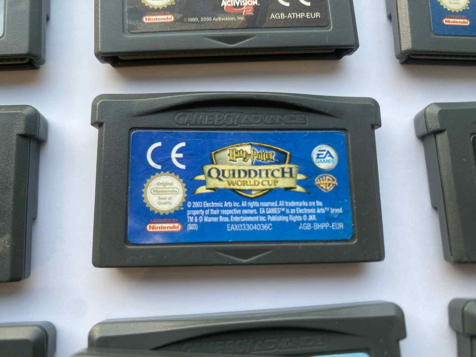 Harry Potter Quidditch World Cup Genuine Nintendo Game Boy Advance GBA
