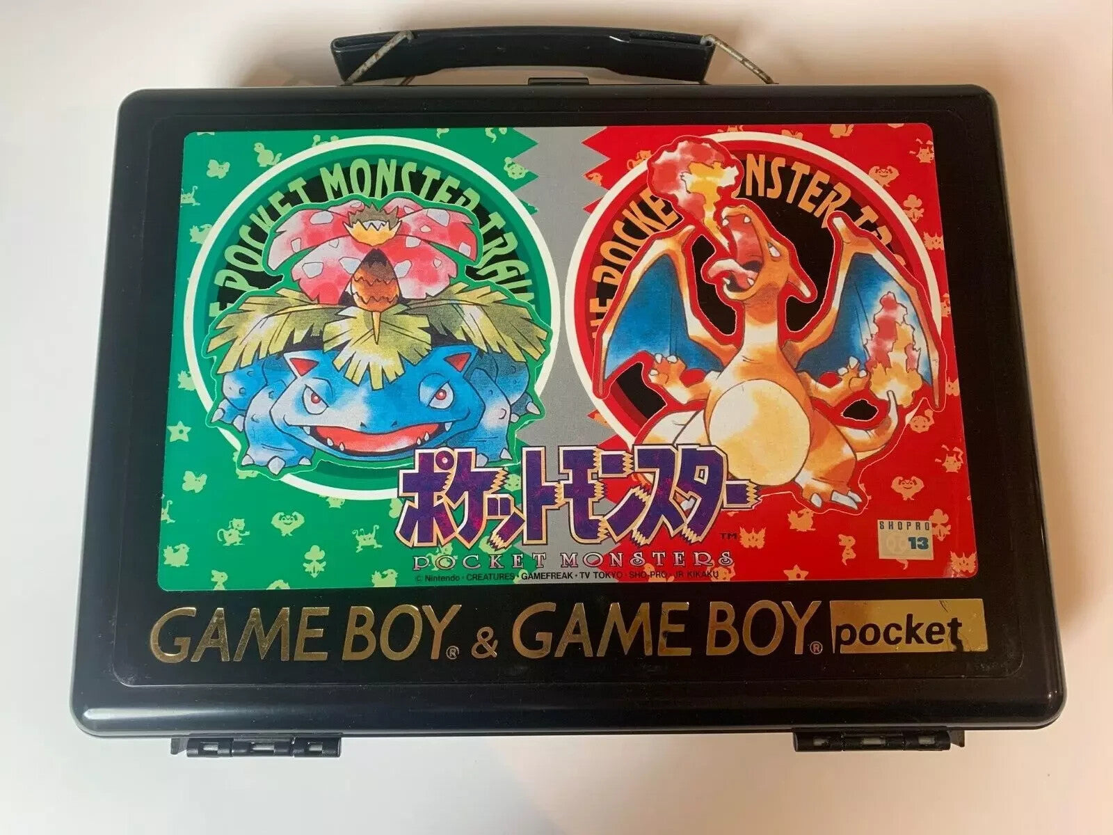 Charizard Venusaur Pokemon Nintendo Case Bag for GameBoy DMG, Pocket & Colour