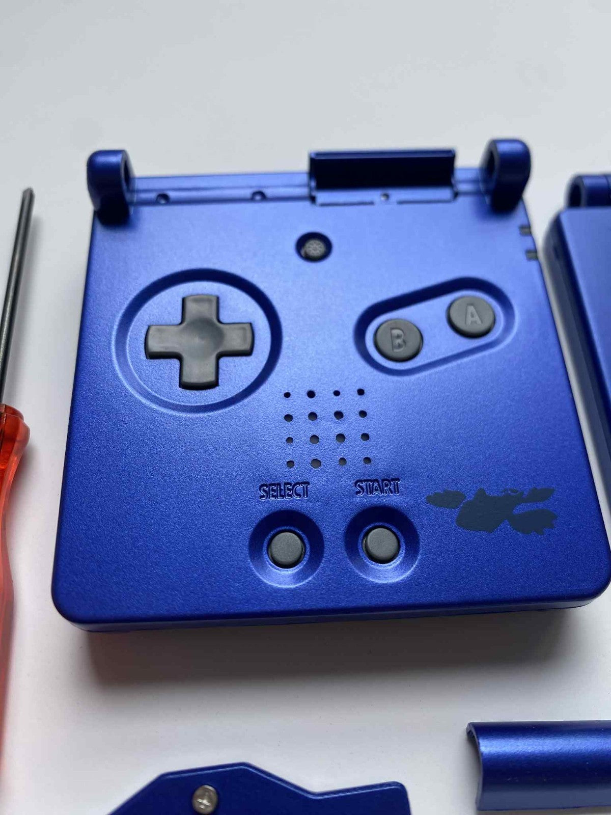 Nintendo Kyogre Pokemon Shell Game Boy Advance SP Replacement Housing GBA