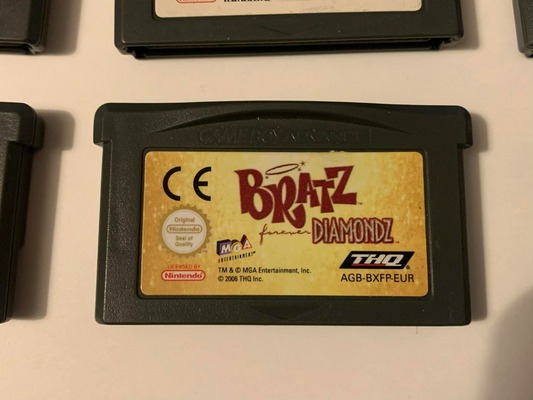 Bratz Diamondz GBA GameBoy Game Boy Advance Genuine Nintendo Cart