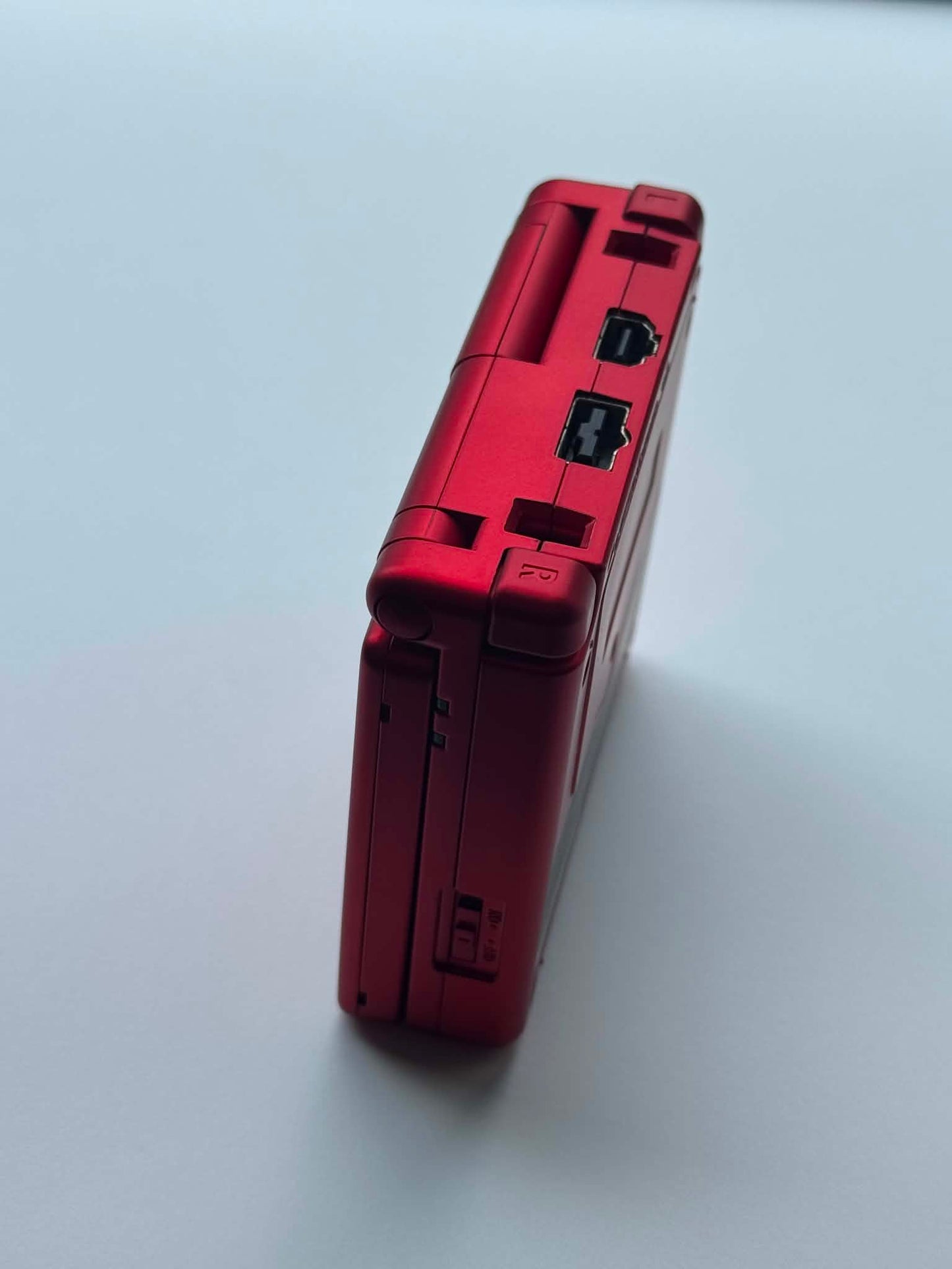 Chrome Red Pokemon Nintendo GBA SP Console Refurbished Game Boy GameBoy Advance SP Red Brighter Backlit IPS v2 x10 Level Screen.
