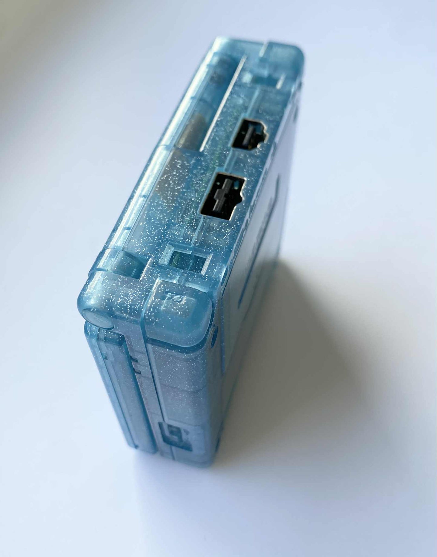 Crystal Glitter Pokemon GBA SP Console Refurbished Nintendo GameBoy Game Boy Advance SP Original Front-Lit AGS-001 Screen.