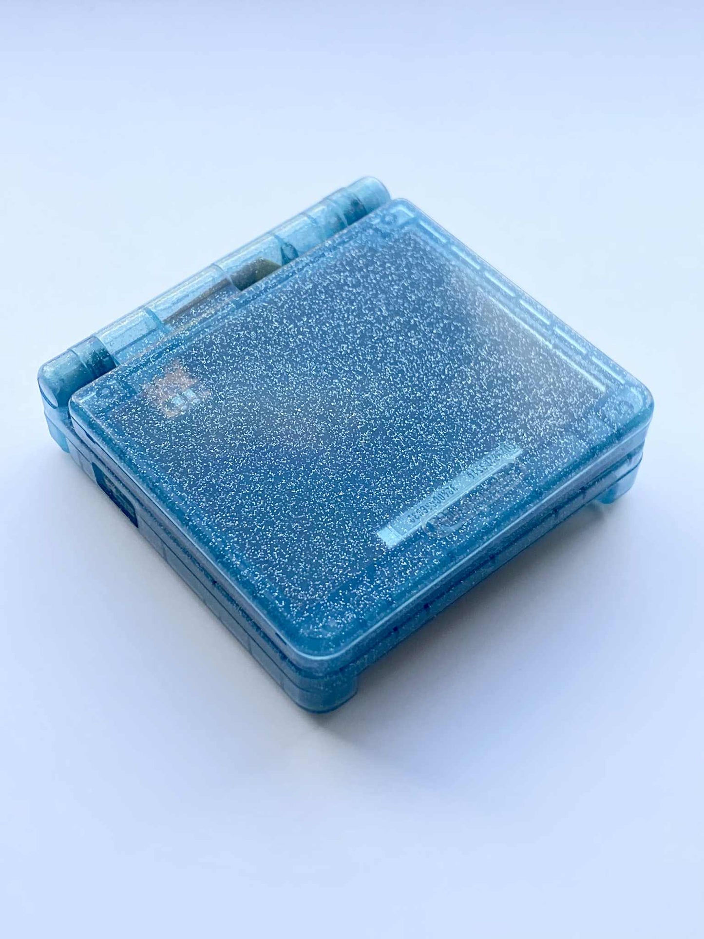 Crystal Glitter Pokemon GBA SP Console Refurbished Nintendo GameBoy Game Boy Advance SP Original Front-Lit AGS-001 Screen.